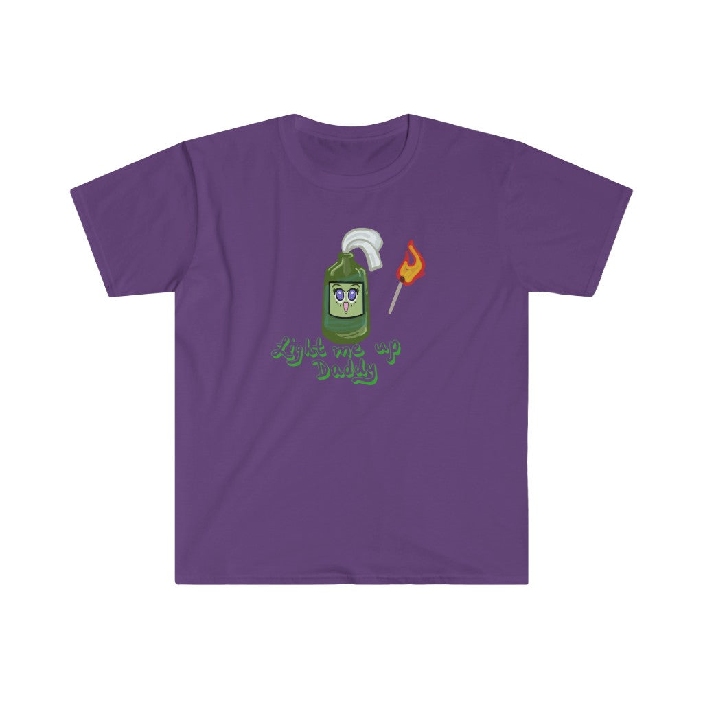 UwU Molotov cocktail genderless Softstyle T-Shirt