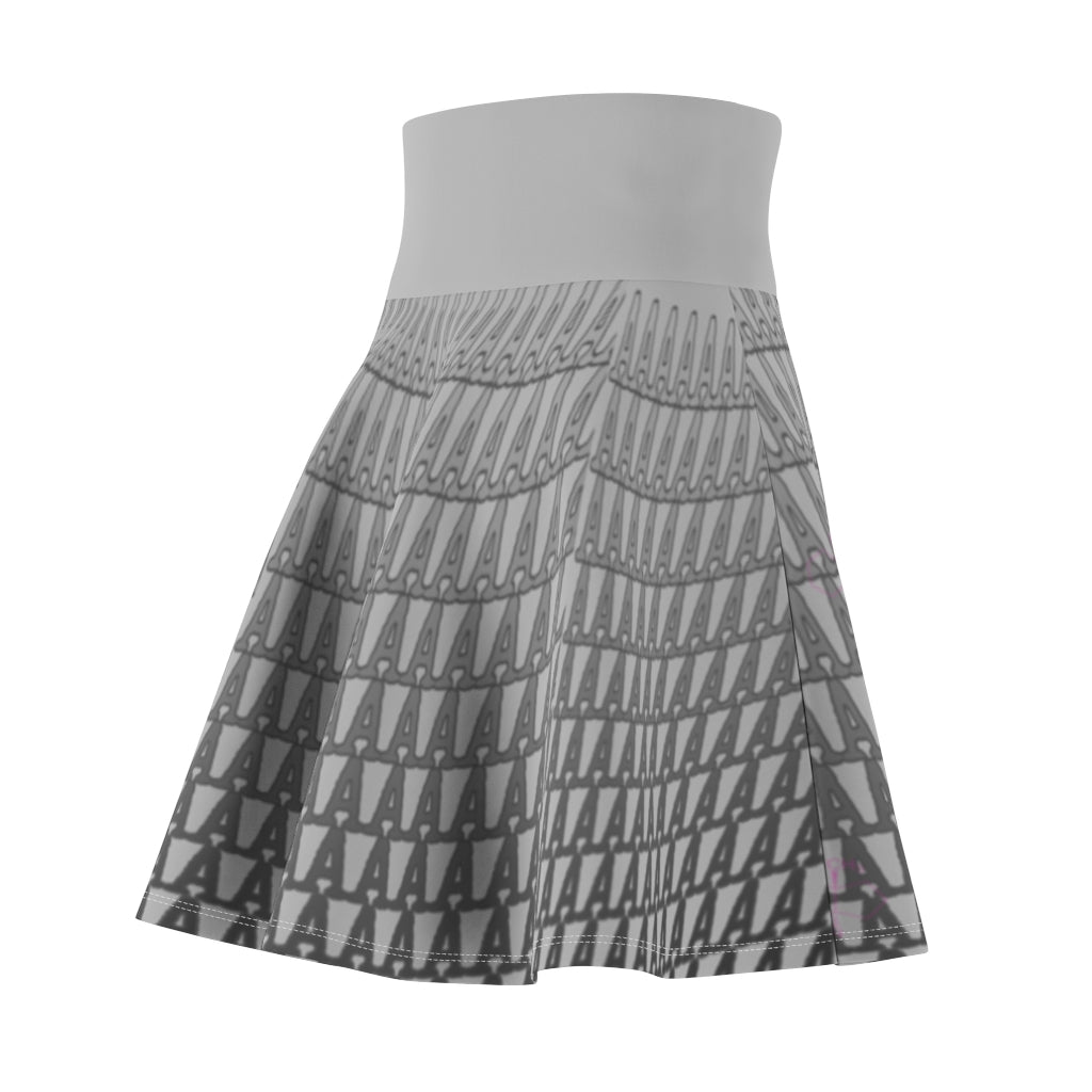 Buffer overflow Skater Skirt