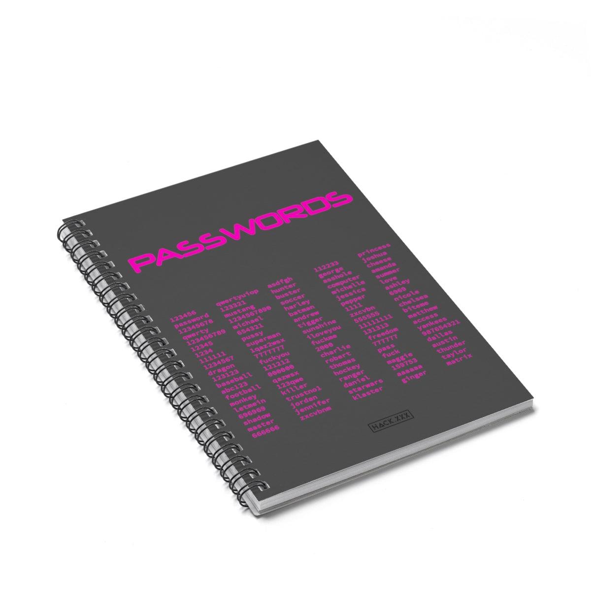 Passwords (Notebook)