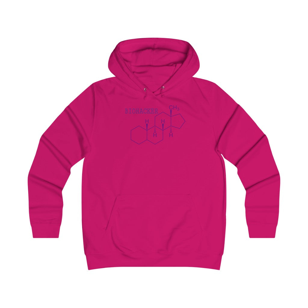 Bio hacker Girlie College Hoodie
