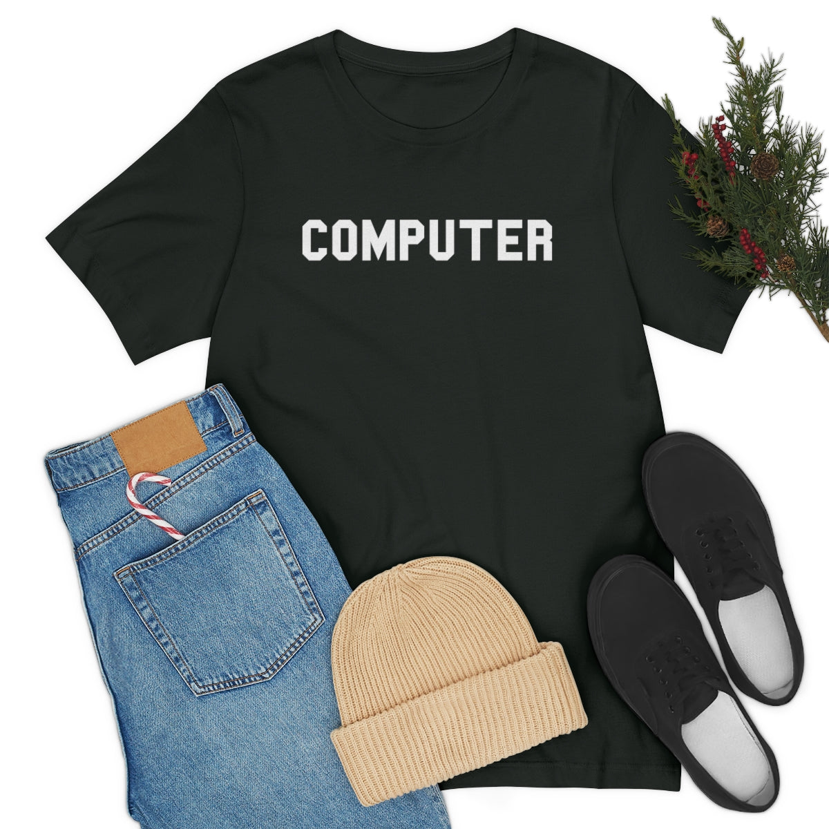 Computer (Unisex Jersey Short Sleeve Tee)