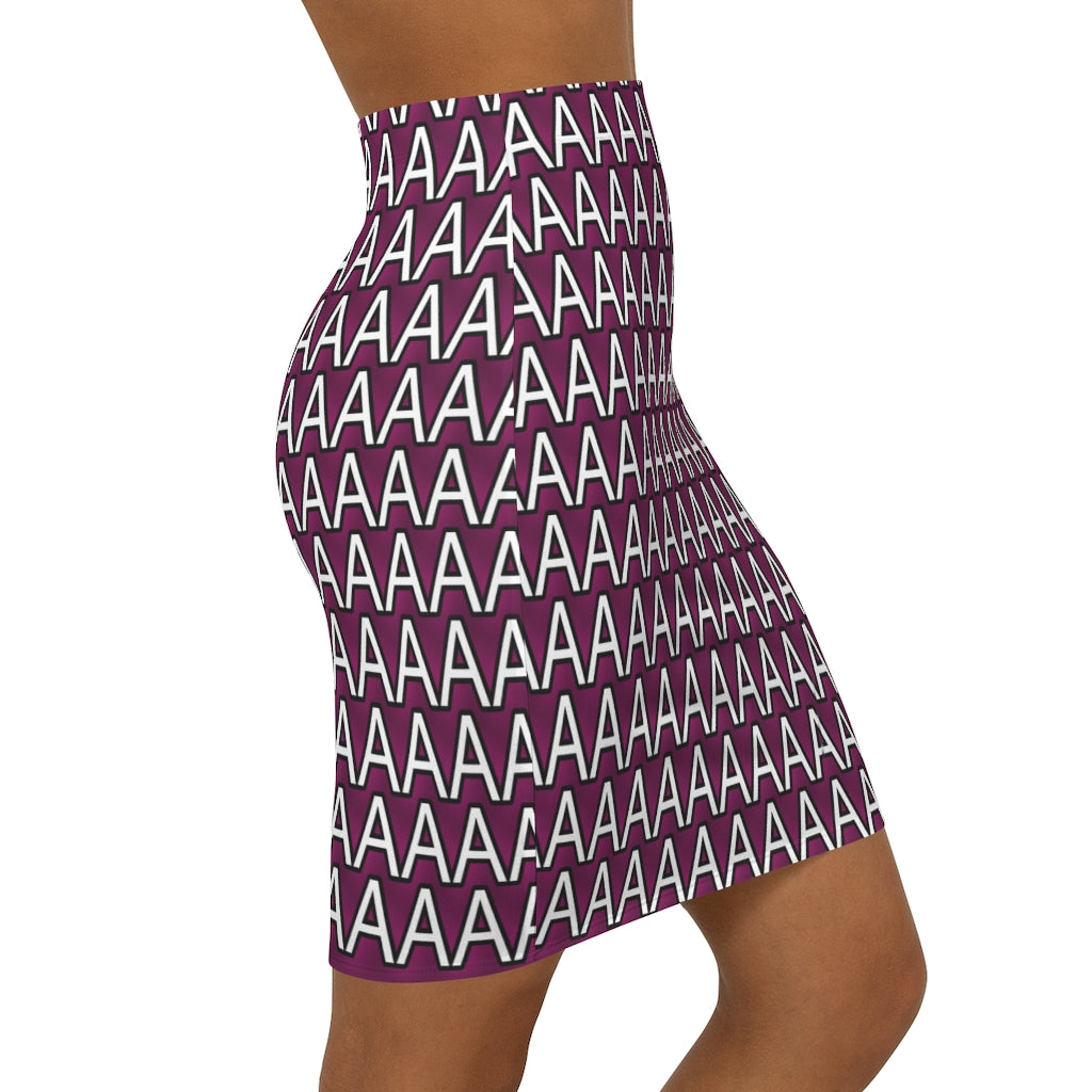 Buffer overflow pencil Skirt