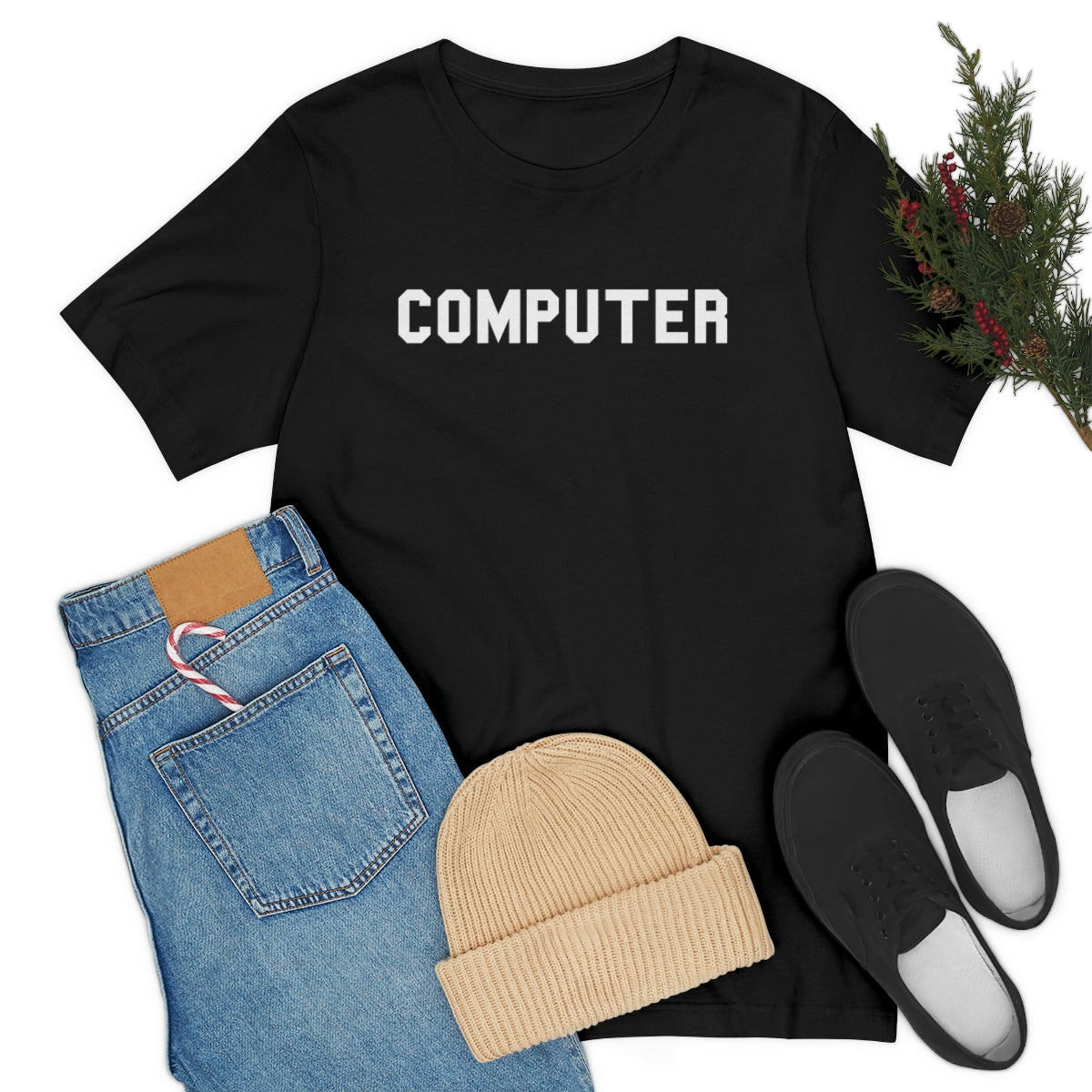 Computer (Unisex Jersey Short Sleeve Tee)