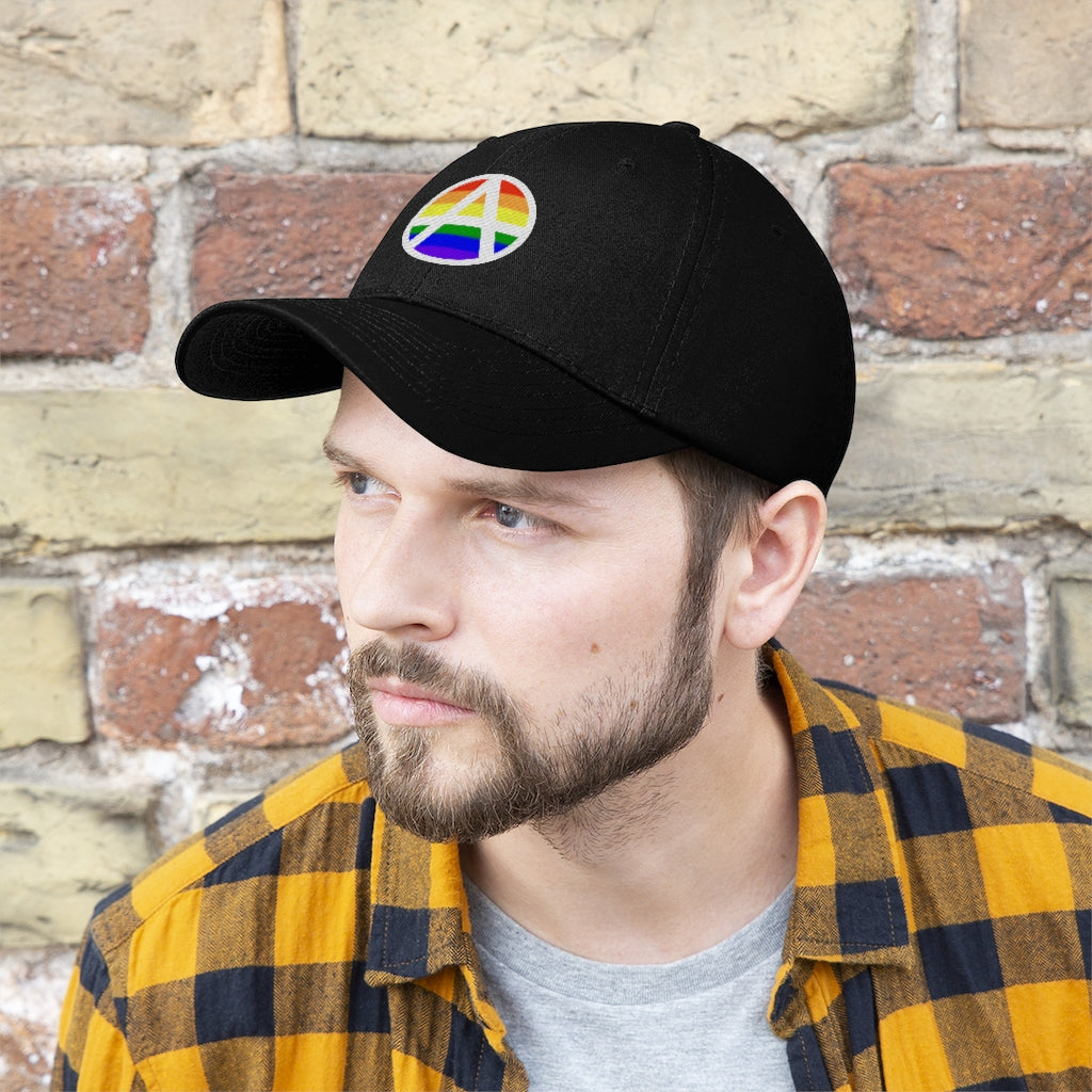 Gay Anarchy Unisex Twill Hat