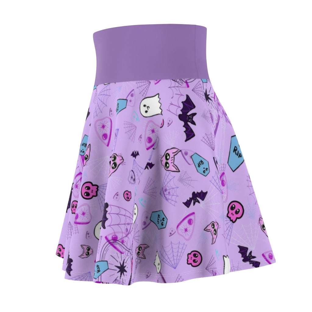 Spooky cute skater skirt