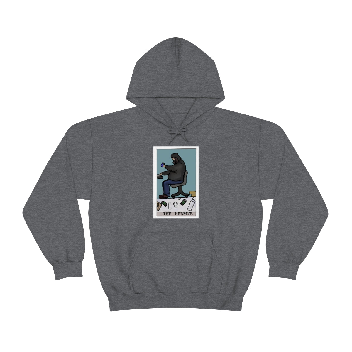 The Hermit Unisex Heavy Hoodie tech tarot