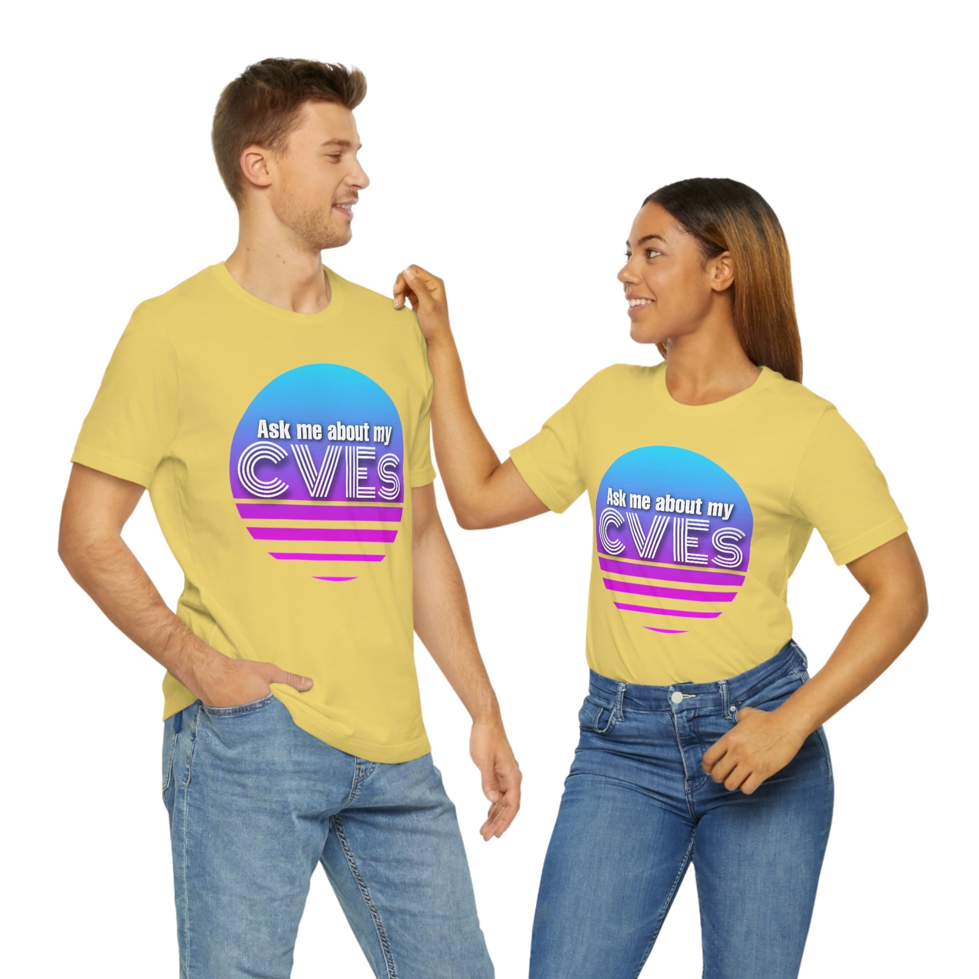Ask about my CVEs Unisex Tee