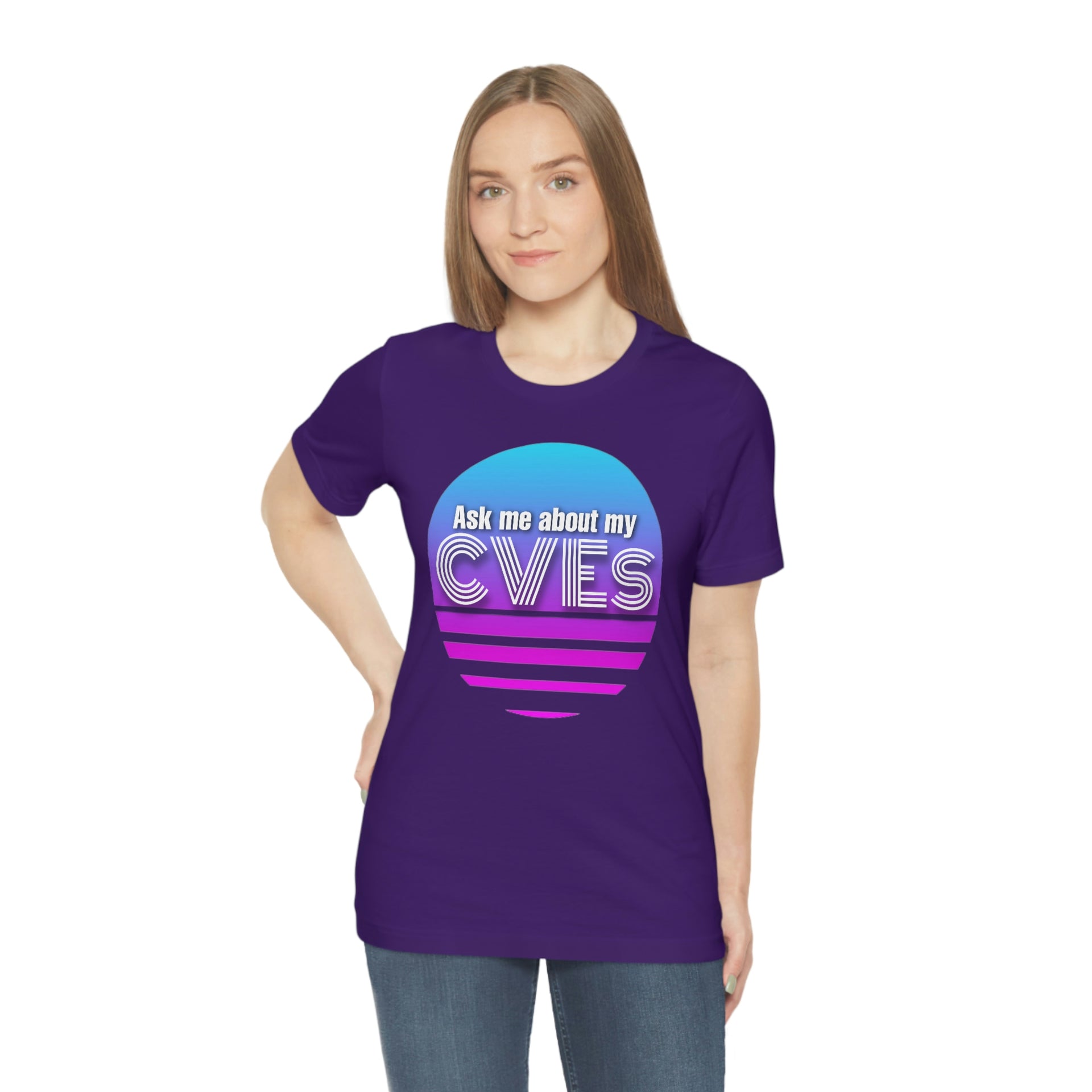Ask about my CVEs Unisex Tee