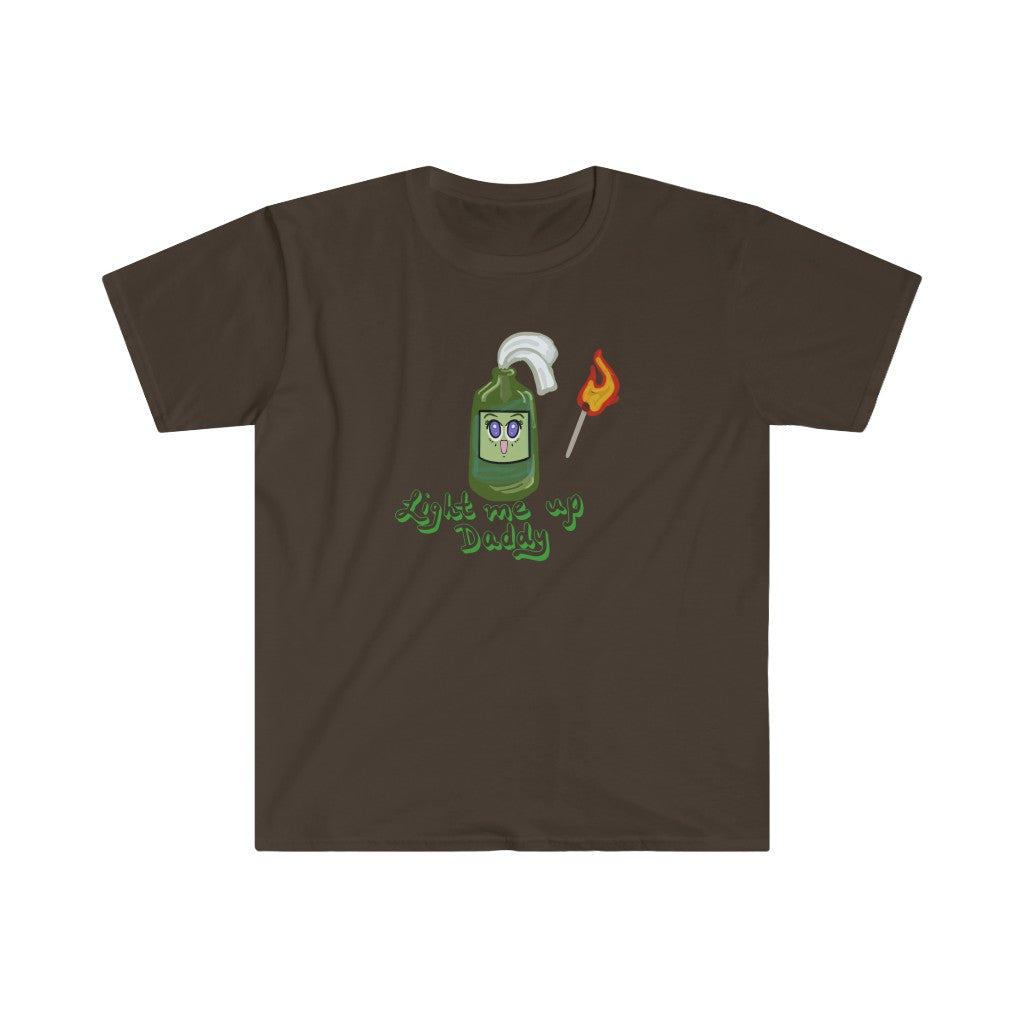 UwU Molotov cocktail genderless Softstyle T-Shirt