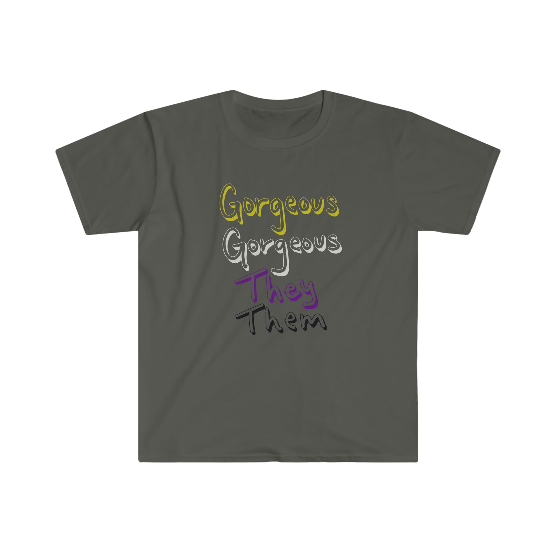 Gorgeous They genderless Softstyle T-Shirt