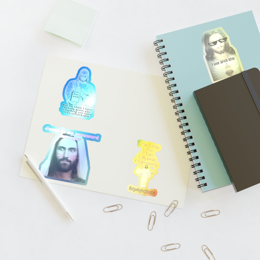 CyberJesus Sticker Sheets