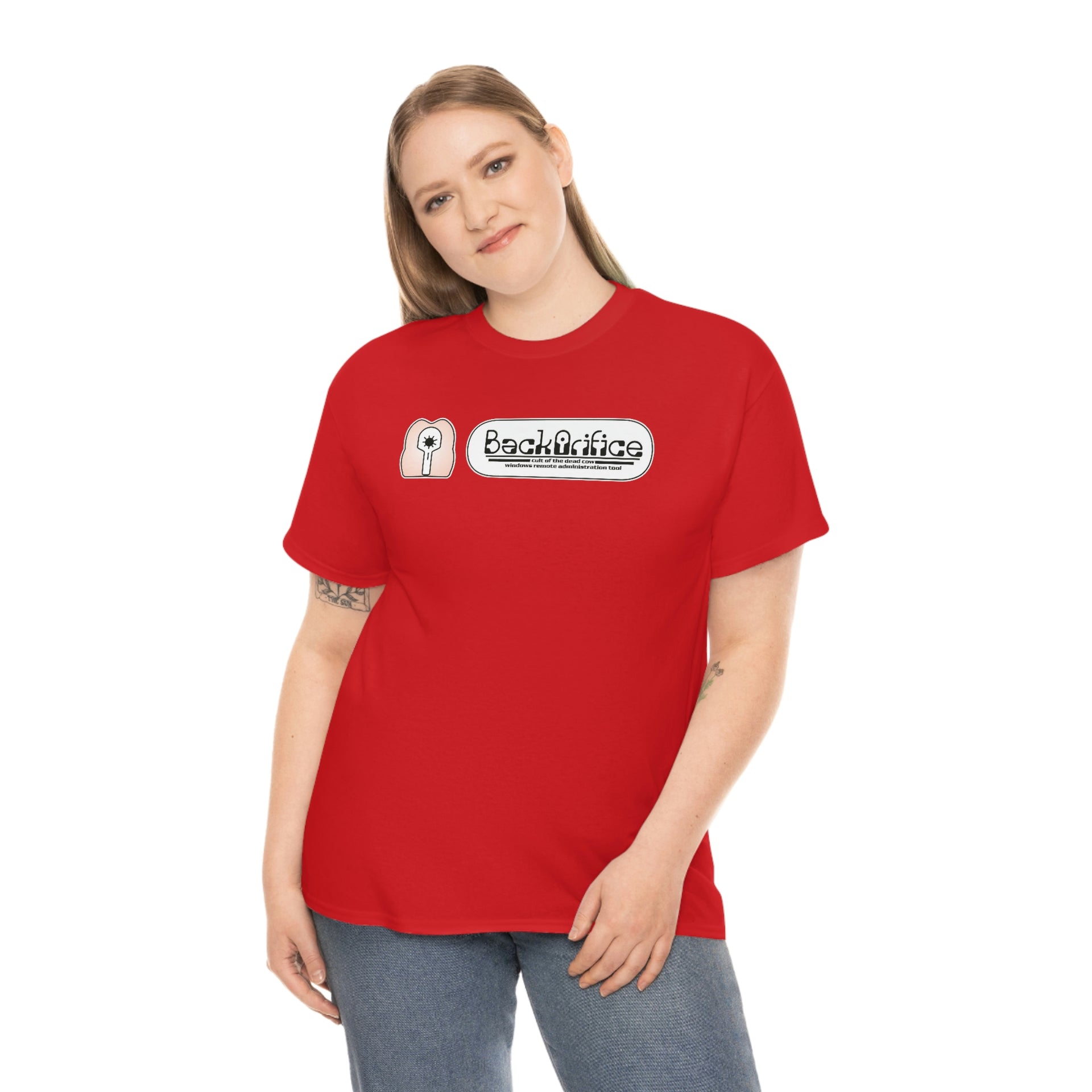 Double sided BO anniversary Unisex Heavy Cotton Tee