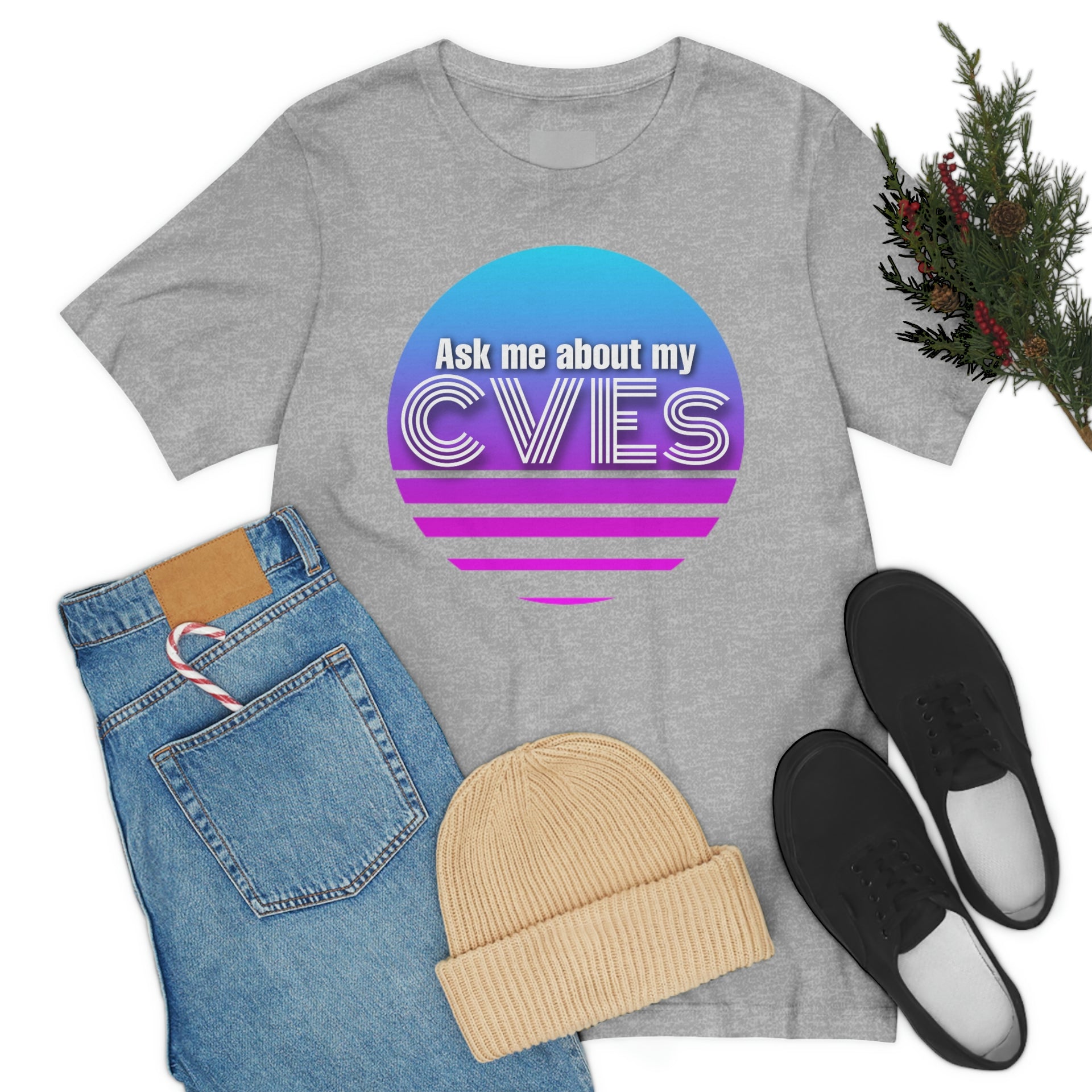 Ask about my CVEs Unisex Tee