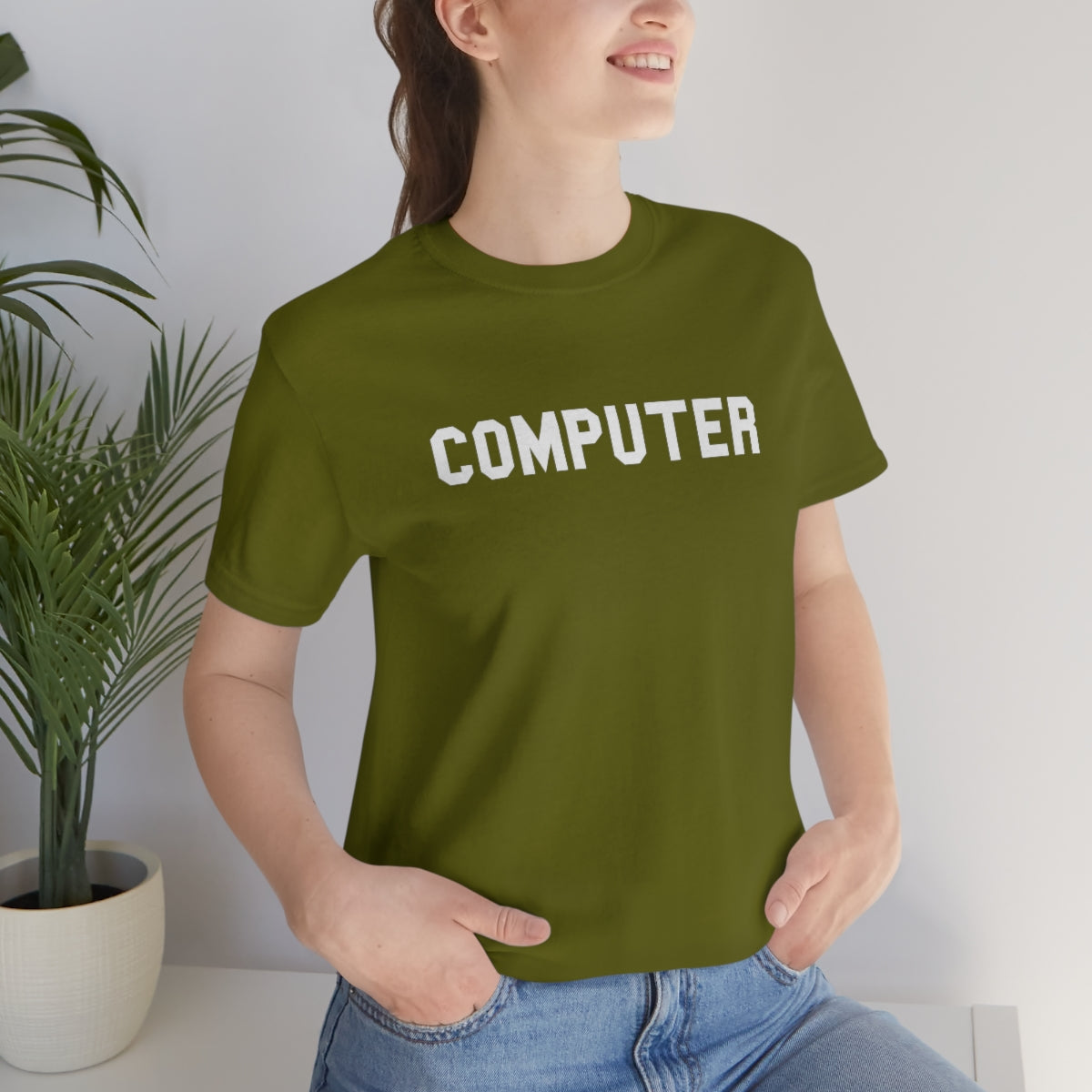 Computer (Unisex Jersey Short Sleeve Tee)