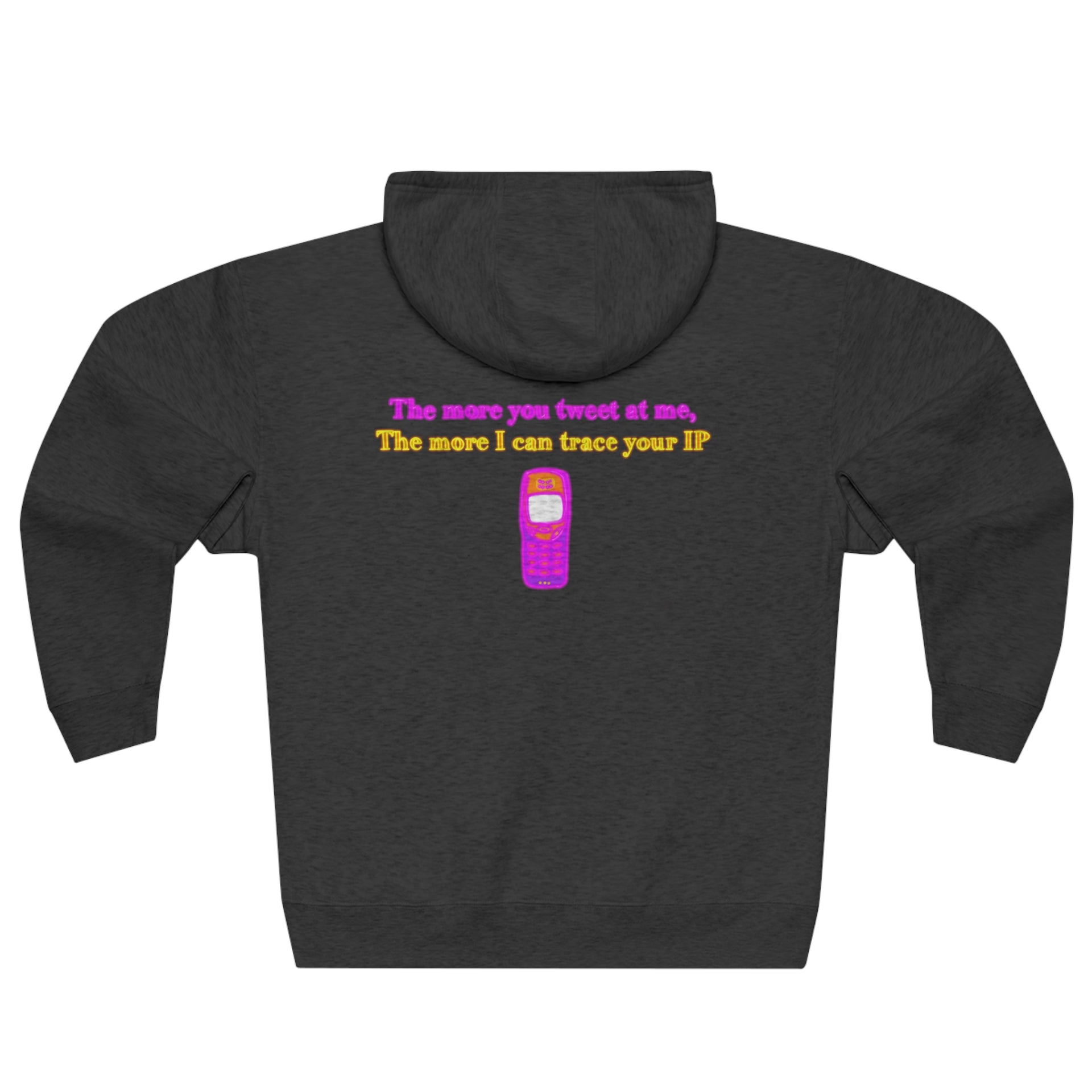 Fakedata quote Premium Full Zip Hoodie