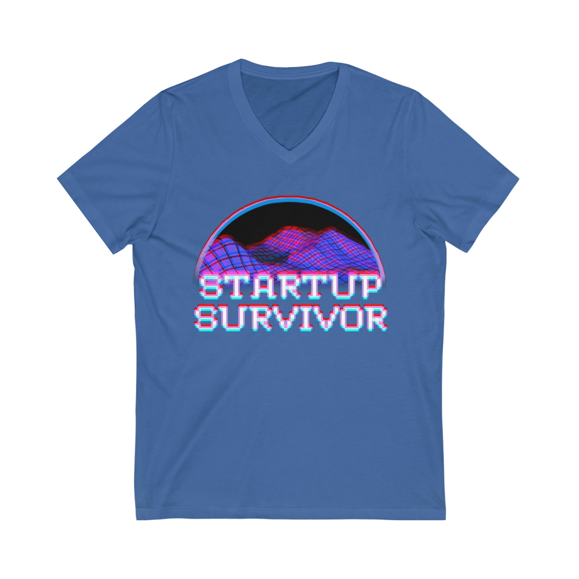 Startup Survivor Unisex V-Neck Tee