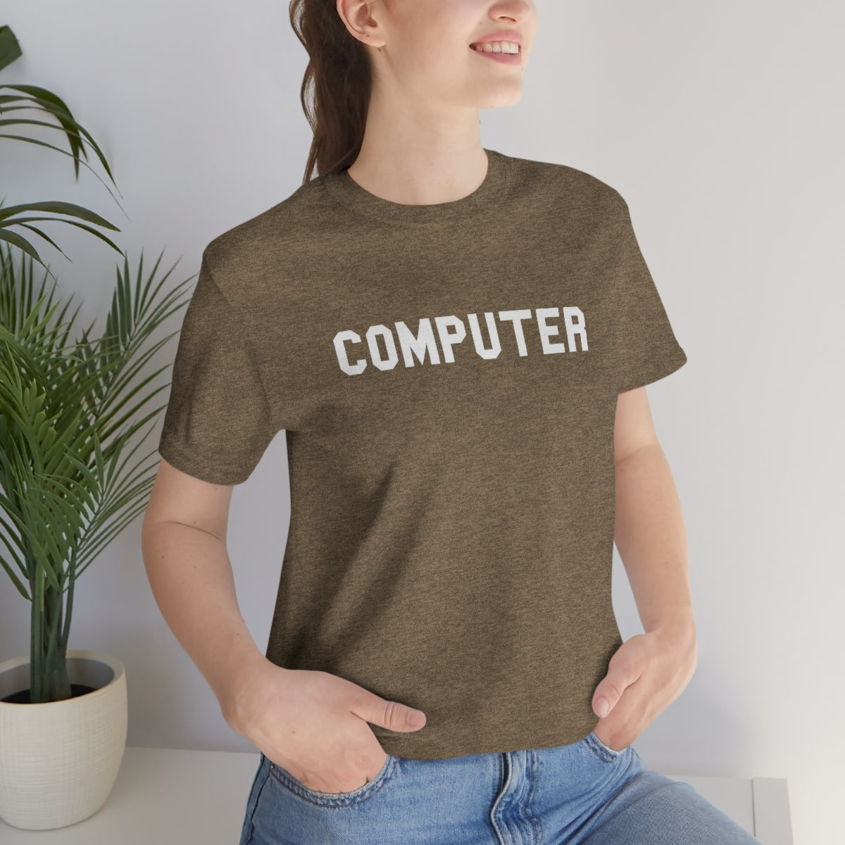 Computer (Unisex Jersey Short Sleeve Tee)