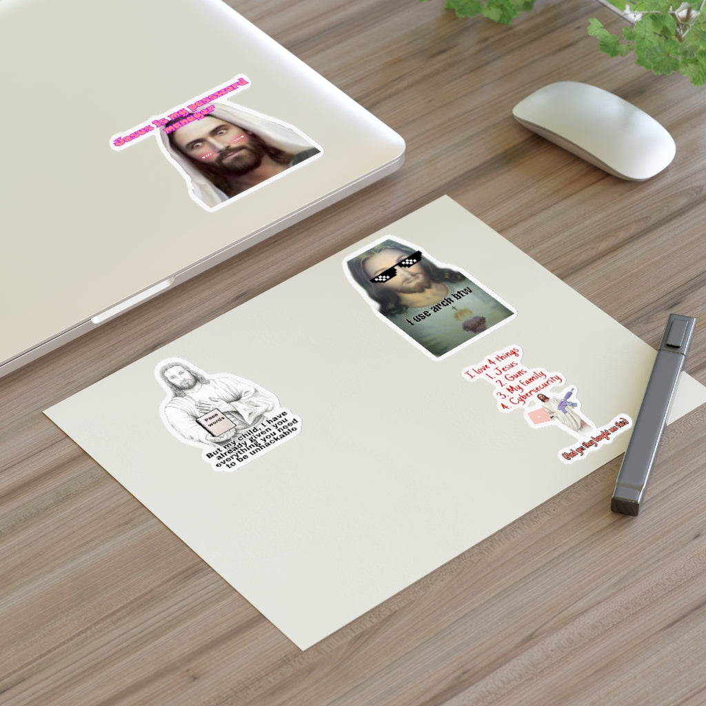 CyberJesus Sticker Sheets