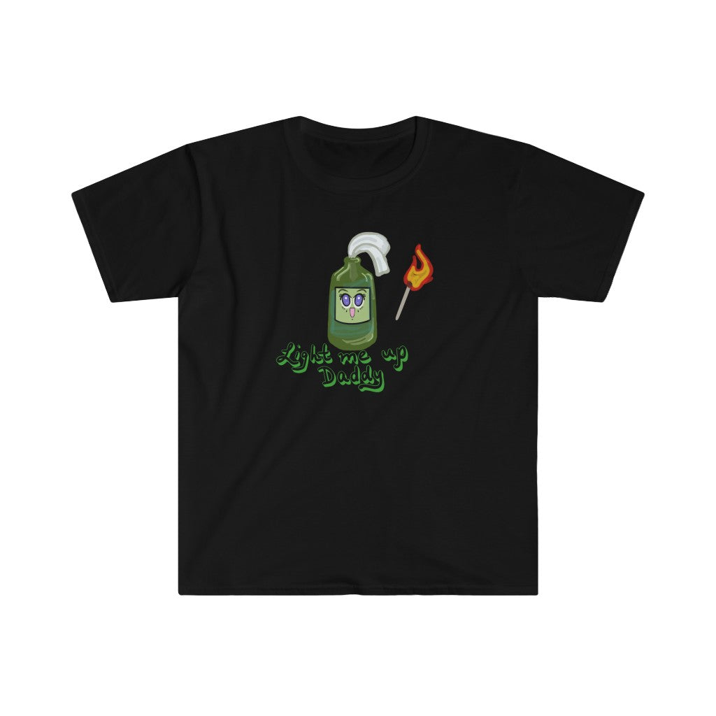 UwU Molotov cocktail genderless Softstyle T-Shirt