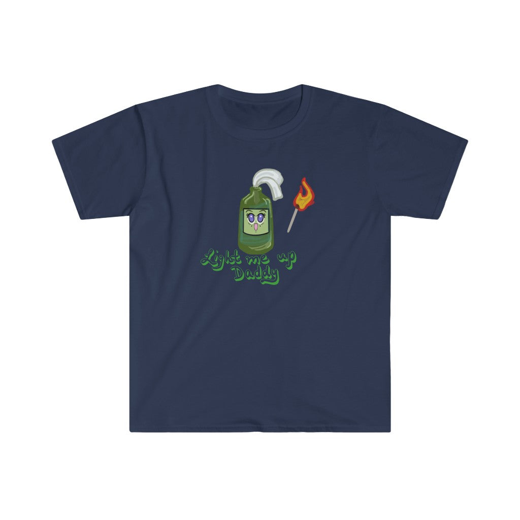 UwU Molotov cocktail genderless Softstyle T-Shirt