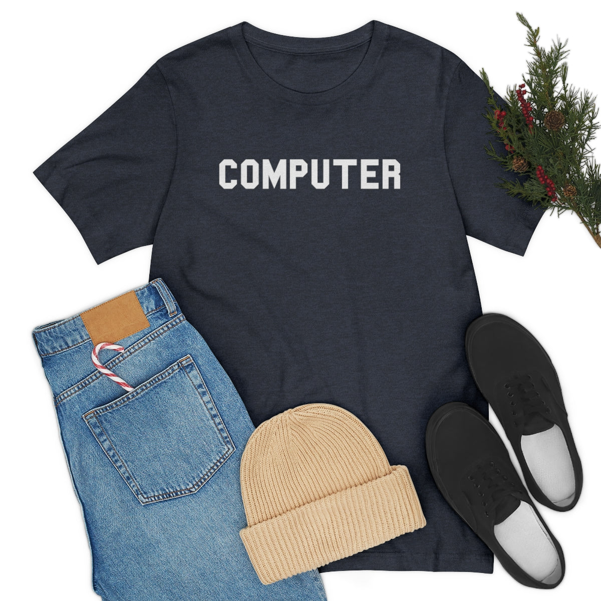 Computer (Unisex Jersey Short Sleeve Tee)