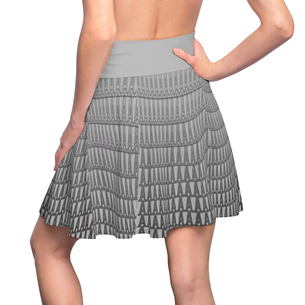 Buffer overflow Skater Skirt