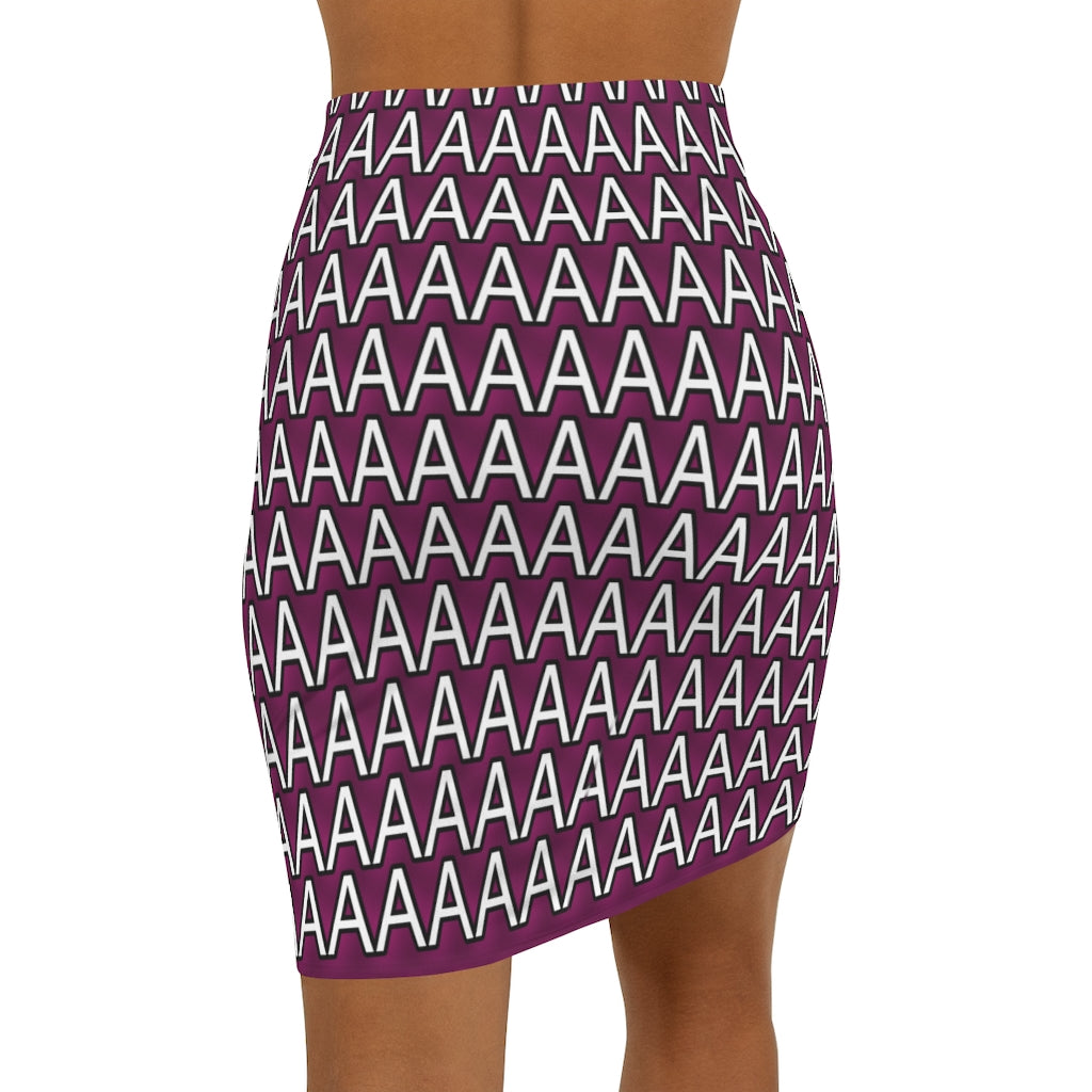 Buffer overflow pencil Skirt