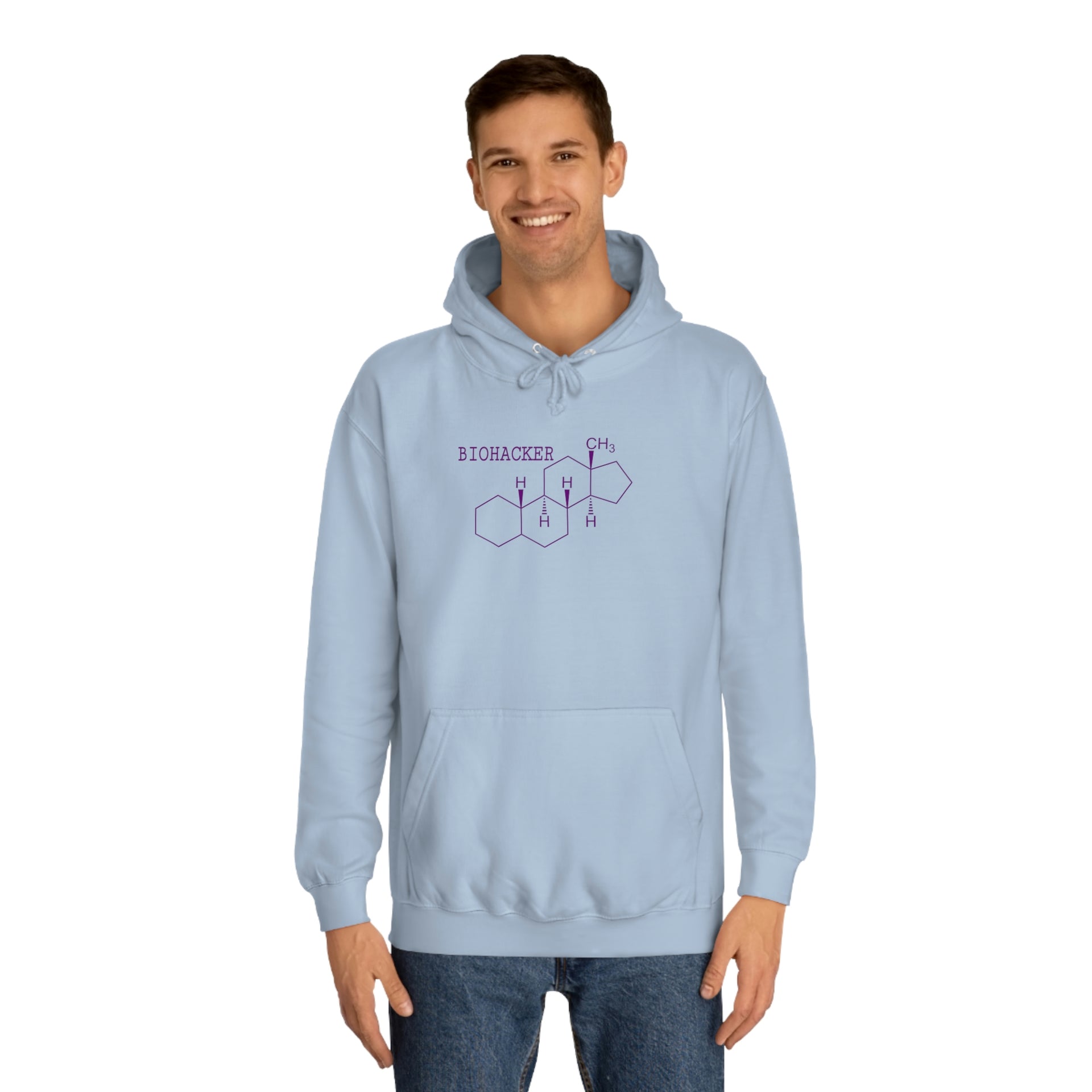 Copy of Bio hacker Girlie College Hoodie
