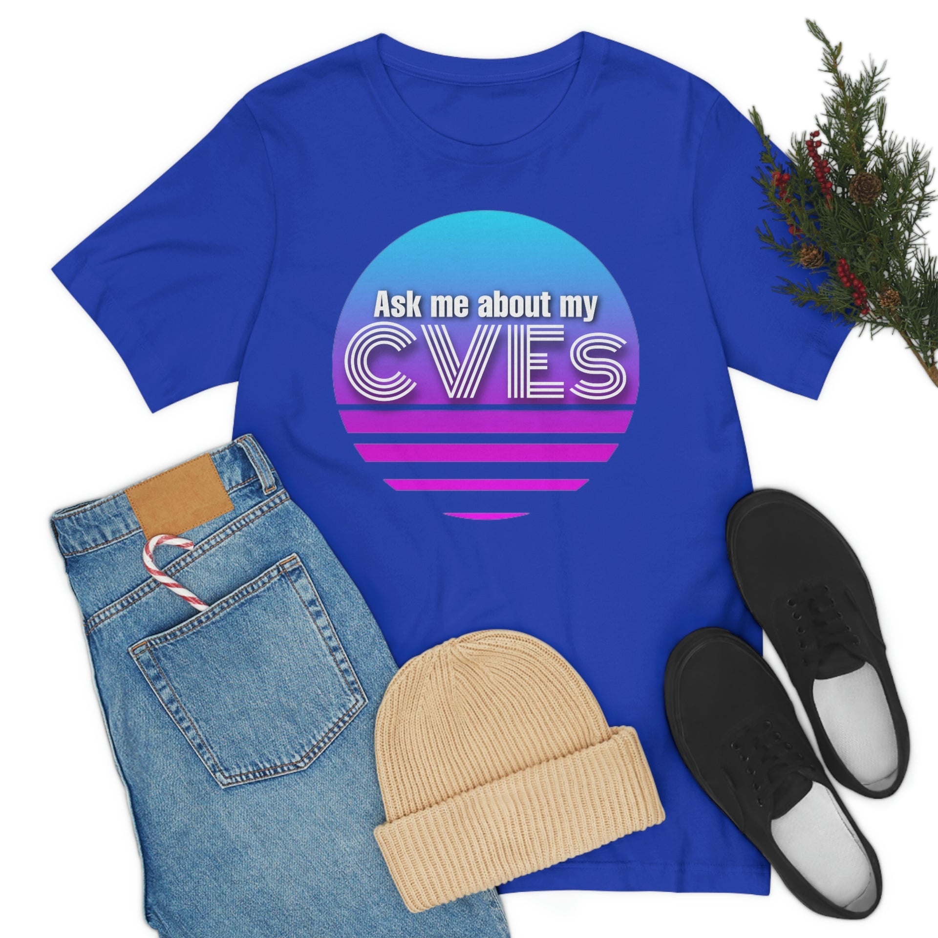 Ask about my CVEs Unisex Tee