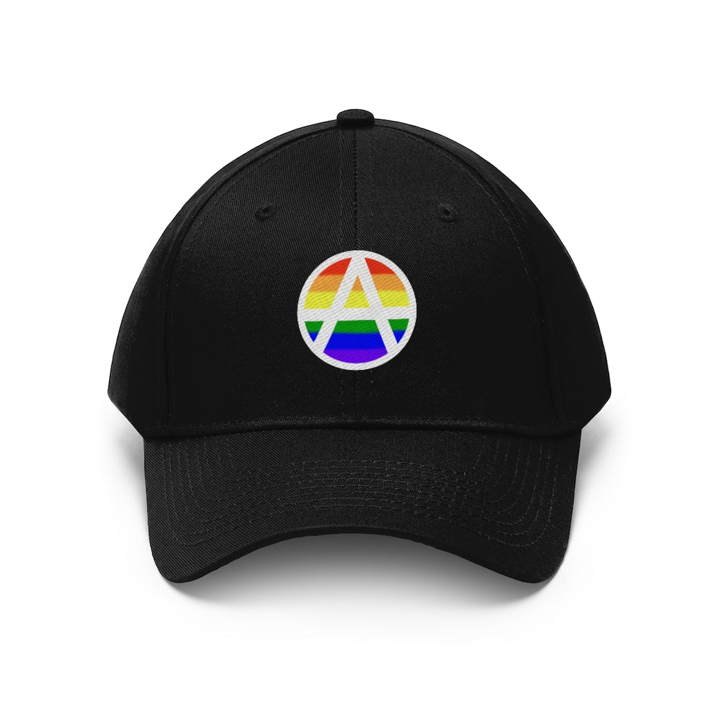 Gay Anarchy Unisex Twill Hat