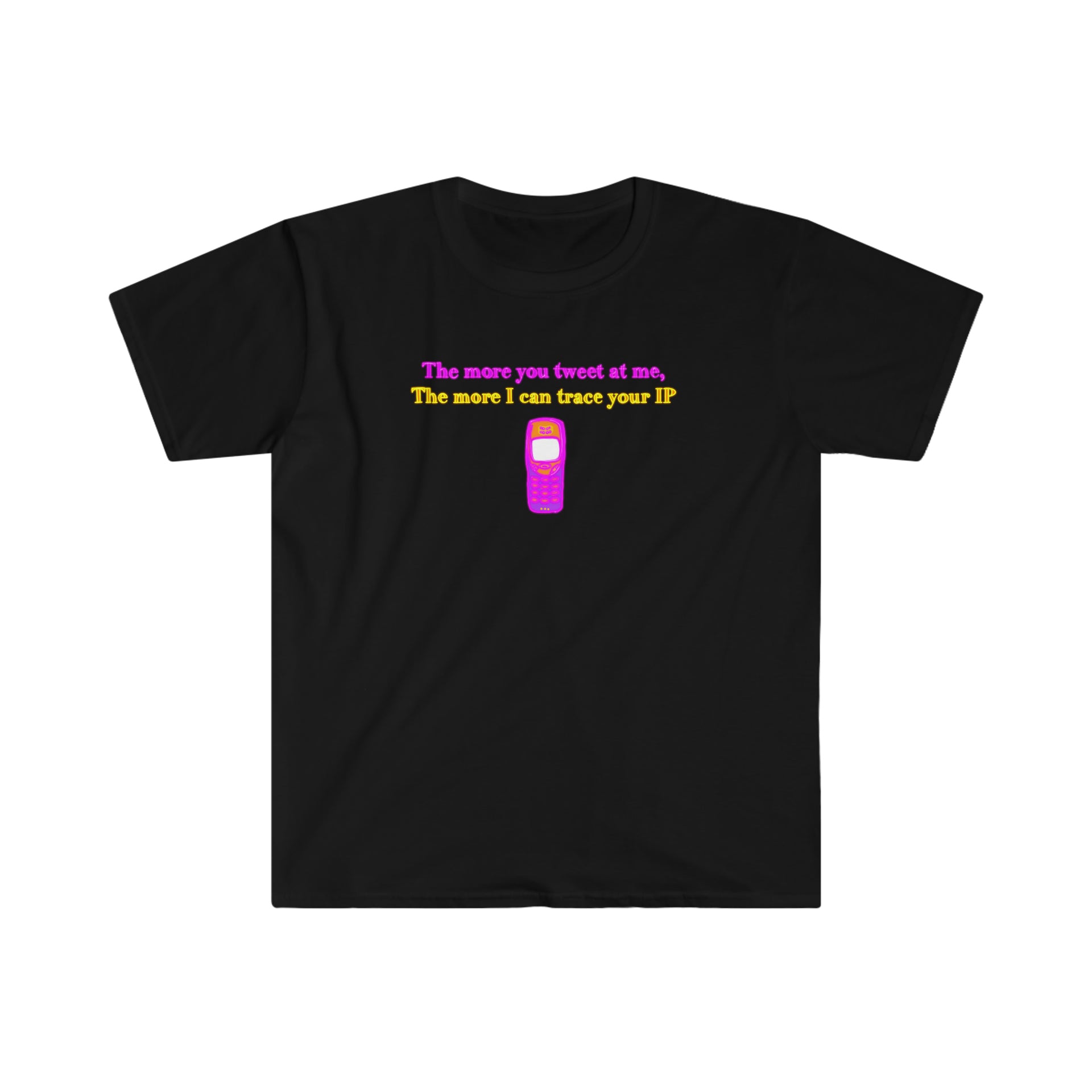 Fakehackerdata1 quote Unisex Softstyle T-Shirt