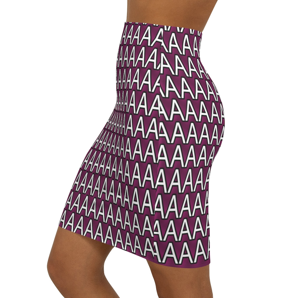 Buffer overflow pencil Skirt