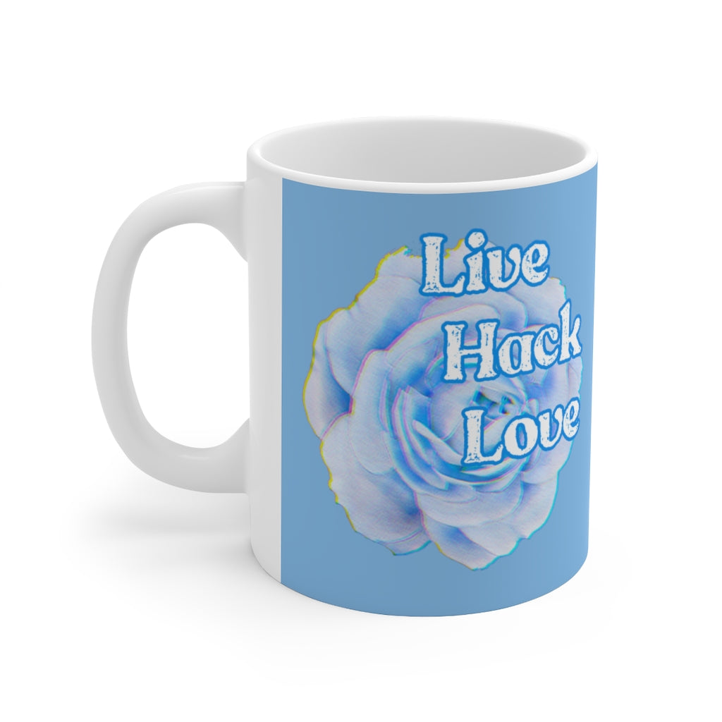 Live hack love Ceramic Mug 11oz
