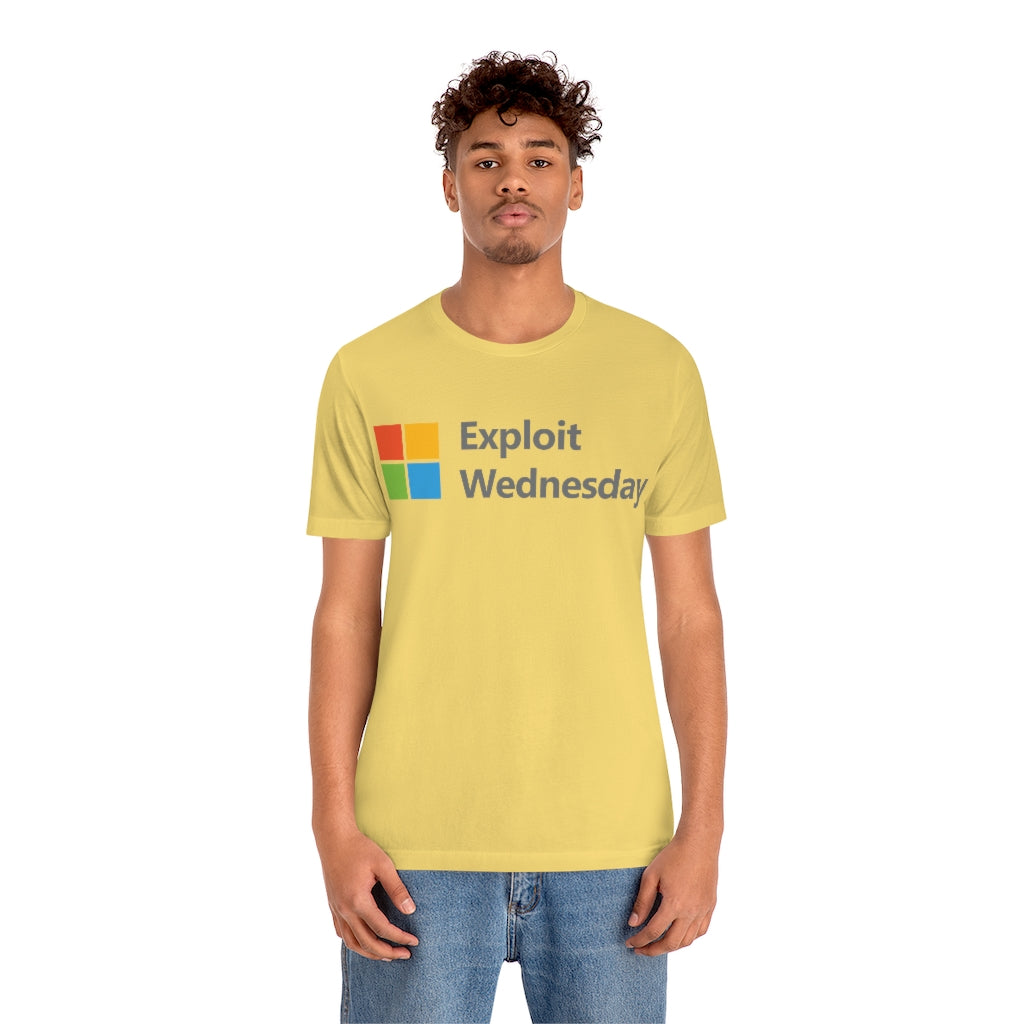 Exploit Wednesday (Many Colors! Unisex Jersey Short Sleeve Tee)